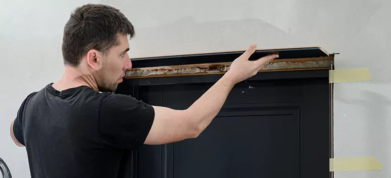 Wood Door Hole Repair in Jacksonville Beach, FL